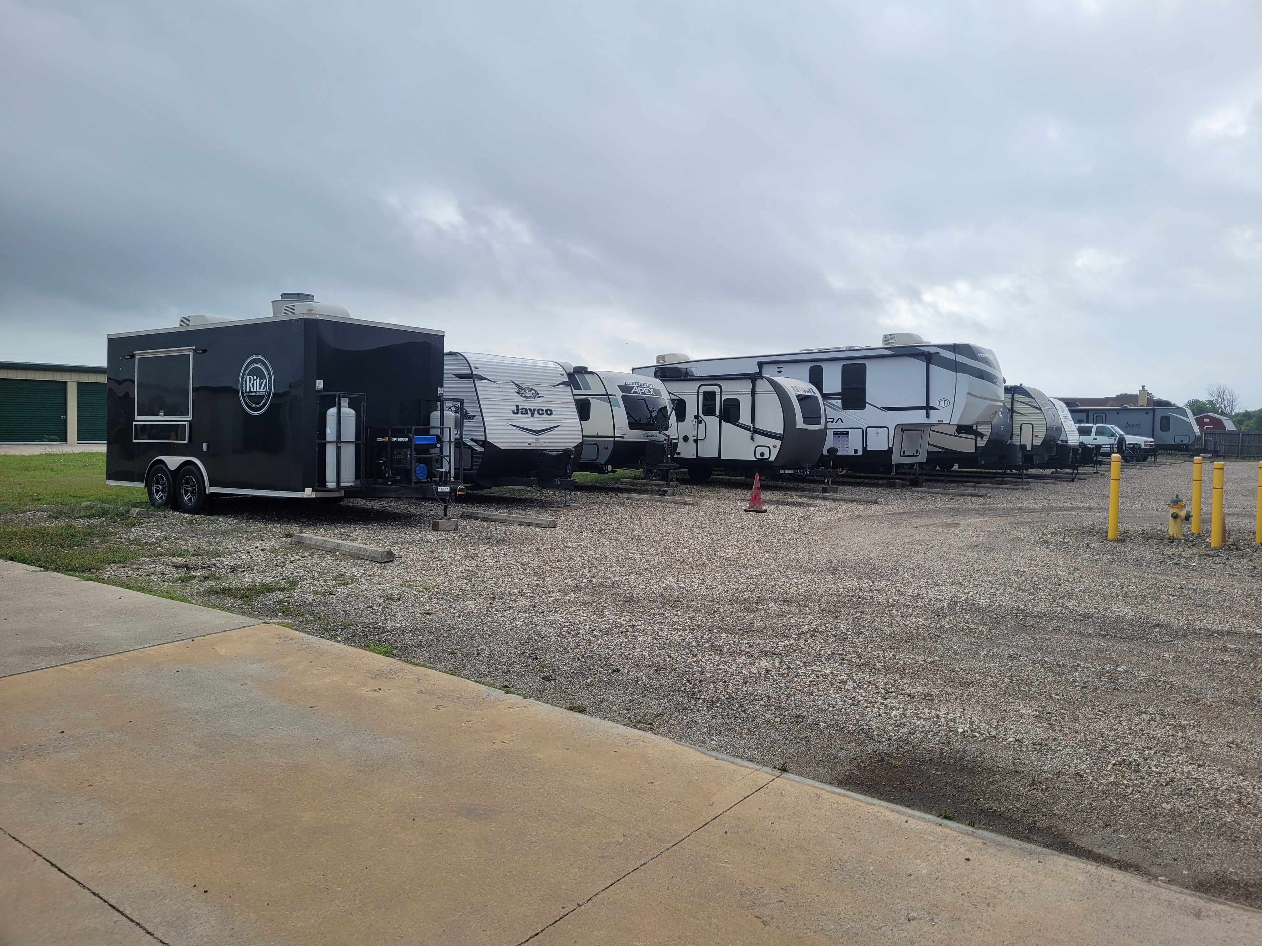 Open Parking space for Caravan, RV and Boat